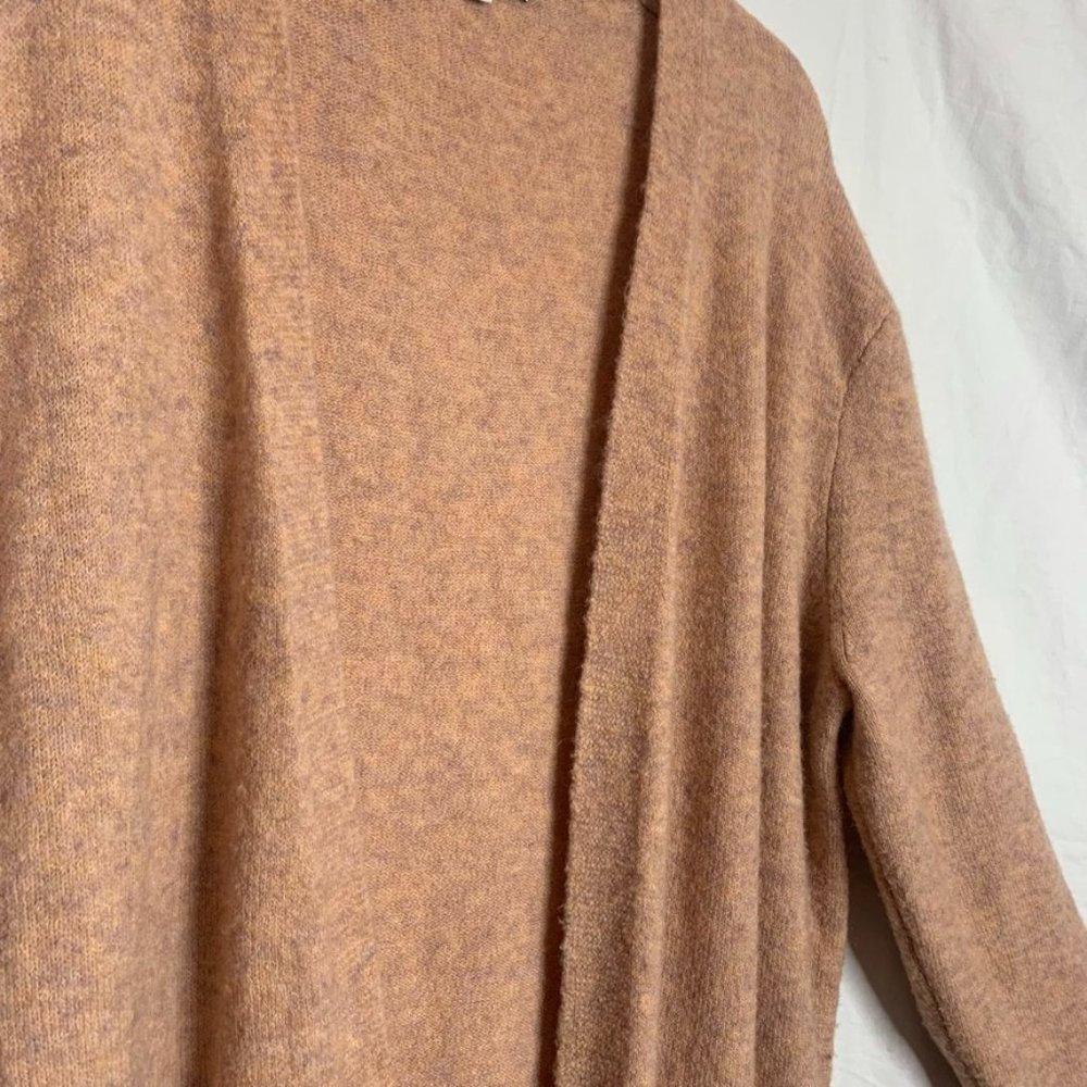 Madewell Kent Coziest Cardigan Alpaca Wool blend pink cardigan Medium - Picture 4 of 14